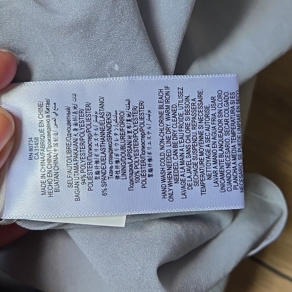 BCBGMaxazria Charlotte Faux Suede Western Racerback Tank Top size S - Picture 8 of 8